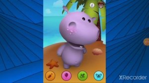 ГОВОРЯЩИЙ МАЛЫШ БЕГЕМОТ со ЗЛОЙ БЕГЕМОТА ворю убегают от полиции видео для детей TALKING BABY HIPPO