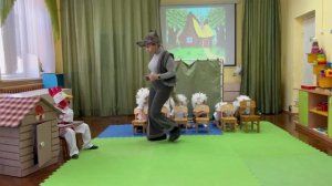 Театральная деятельность " Волк и семеро козлят"