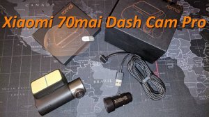 Xiaomi 70mai Dash Cam Pro Видеорегистратор Распаковка