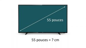 Convertir les Pouces en Centimètres