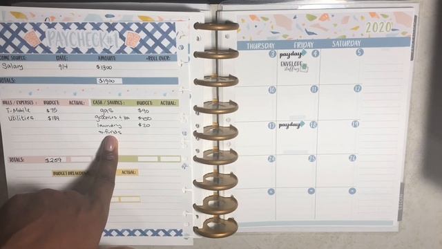 FIRST PAYCHECK | SEPTEMBER 2020 | BUDGET WITH ME | DEBT SNOWBALL смотреть онлайн