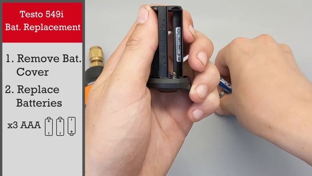 Testo 549i Battery Replacement - 60 Seconds or Less - Simple, Easy, Fast смотреть онлайн