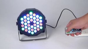 Светомузыка для дома и вечеринок LED PAR 36