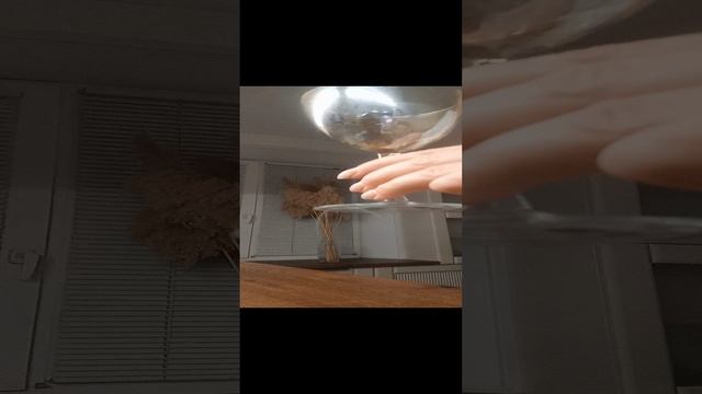 Винтажные фужеры цитриновое стекло #shorts