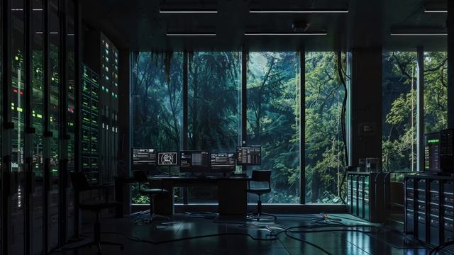 💿💀Secret Data Center 4 [ALONE] Dark Ambient Focus Music
