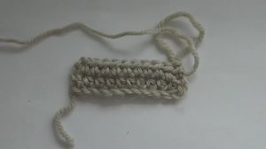 Как вязать полустолбик