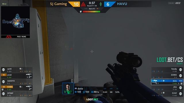 (RU) HAVU vs SJ Gaming | map 2 | LOOT.BET/CS Season 5 | by @CsAnub1s & @Mr_Zais смотреть онлайн