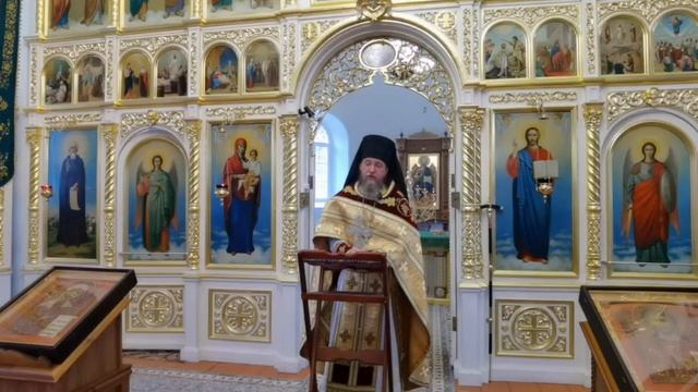 Неделя 20-я по Пятидесятнице. Гадаринский бесноватый. Лк. 8:26-39. 10.11.2024 смотреть онлайн