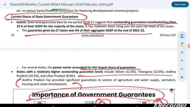 February 2024 | Vision IAS Current Affairs | Monthly Magazine | Economy | (Part-1)