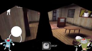 Slendrina Mask in Granny Chapter Two With Oggy and Jack