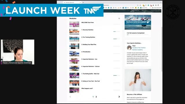 Triathlon Nutrition Academy - Take a peek inside the Academy смотреть онлайн