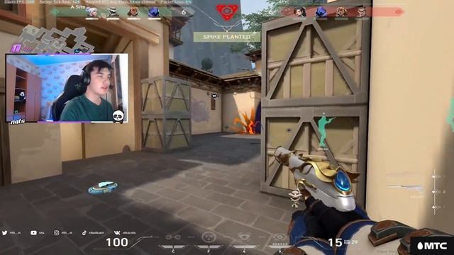 GAMBIT NATS PLAYING WITH RADIANTS ON CYPHER VALORANT