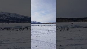 Прогулка на Гертнера. Магадан. Конец марта. Рыбалка. Корюшка