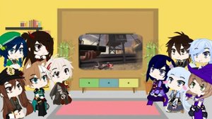 gacha genshin impact reaction tf2 demoman :6