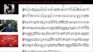 Chet Baker - But not for me - Transcription  (Bb)