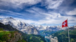 Венген, Швейцария пешеходная экскурсия в формате 4K - Самые красивые швейцарские деревни