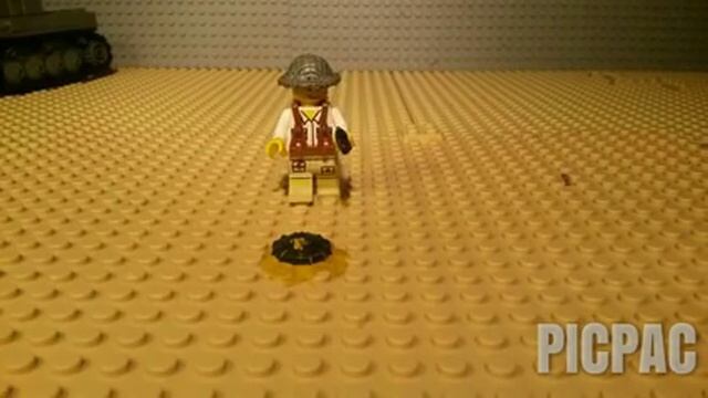 Lego WW2 "Mines!" (1942 North Africa campaign) #picpac #stopmotion #lego смотреть онлайн