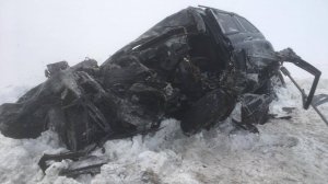 «Разорвало всю переднюю часть». Молодая женщина погибла в ДТП в курганской области.