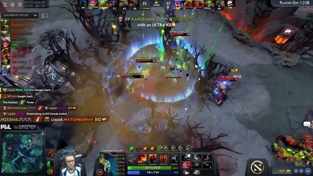 Легендарная Рампага от Рамзеса. RAMZES666 против Team Liquid
