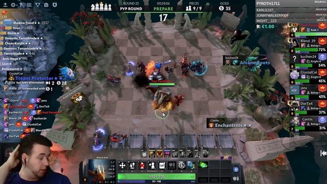 DOOM + SVEN DROP into FULL DEMONS! ► Dota 2 Auto Chess