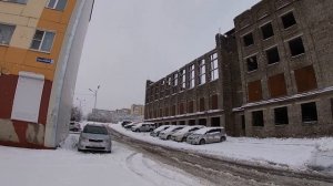 Видео потеряшка прогулка по Магадану по Карла Маркса до техникума 1 ноября 2020. Разговоры по пути