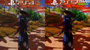 Ghost of Tsushima PS4 vs PS5 Graphics Comparison