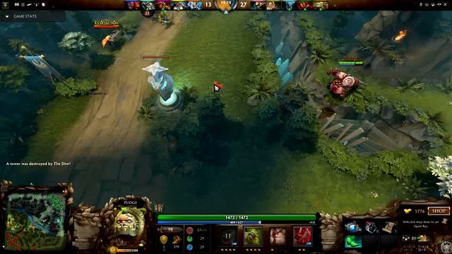 Maphack + Target Seeking Hooks Pudge Dota 2