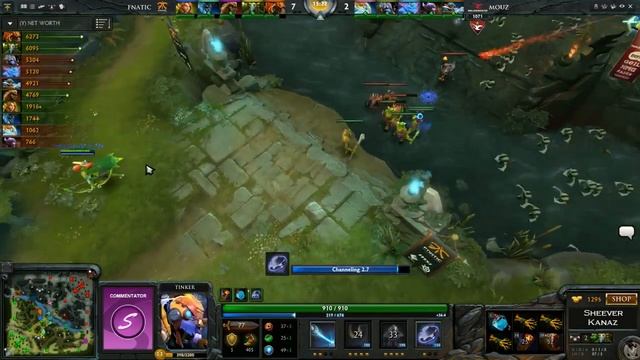 Dota 2 - Mouz vs FnaticEU, game 1 - Corsair Summer Tournament - PlayOffs смотреть онлайн