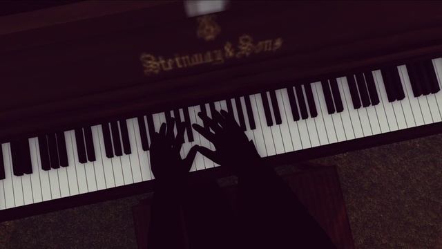 The piano is sad.The best dramatic music.