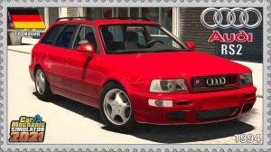 AUDI RS2 (B4) Avant 1994 (Test drive CMS)