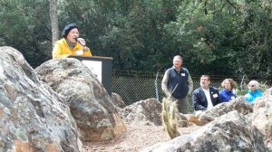 RPBG Rock Garden Opening - Georgia Madden 2015 May 13 - filmed by Teresa LeYung-Ryan