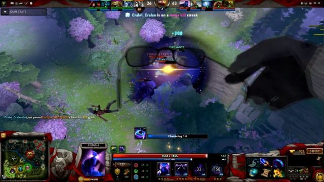 КОРАБЛЬ В ЧЁРНУЮ ДЫРУ (Enigma+Kunkka) | Монтажик Dota 2 смотреть онлайн