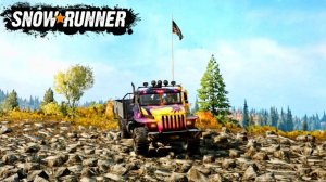 Везу прицеп далеко за рекой, Смитвильская дамба ► SnowRunner #6