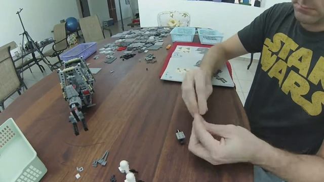 Lego Star Wars AT-AT Set #75054 Speed Build смотреть онлайн