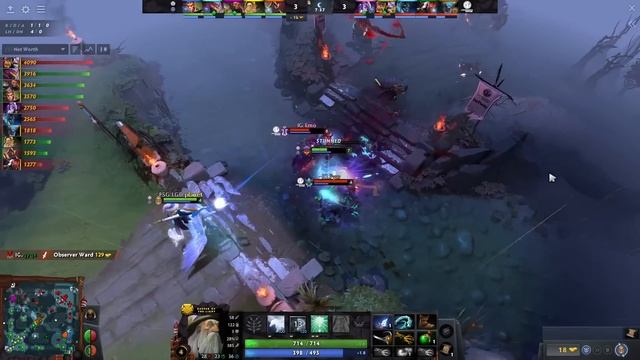PSG.LGD vs INVICTUS GAMING - NTS MID WR vs EMO QOP !! DPC CHINA 2023 TOUR 3 DIV 1 DOTA 2