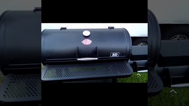 My brand new Char-Griller Grand Champ XD Series Offset Smoker. смотреть онлайн