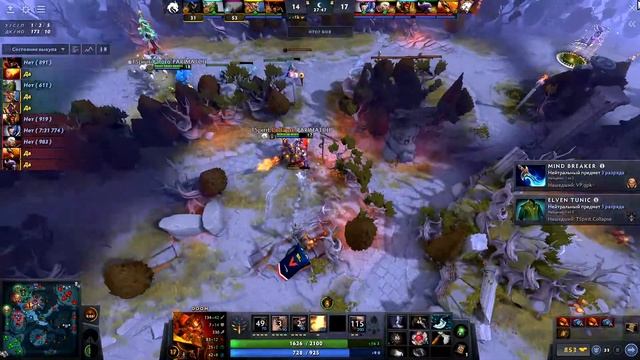 Team Spirit vs Virtus.Pro - The International 10 Плей-офф 1/2 Финала Игра 3