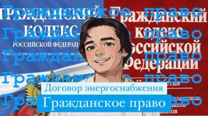 Договор энергоснабжения. Что это такое? Гражданское право, Выпуск №6.