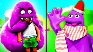 РЕАЛИСТИЧНЫЙ ГРИМАС ШЕЙК В РОБЛОКС ПРОТИВ GRIMACE SHAKE В Roblox! Как найти морфа