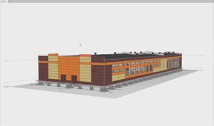 Проектирование промышленного цеха- Renga Professional