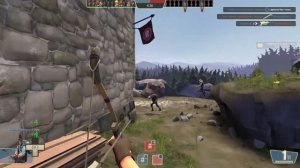 AIMING IS HARD - Team Fortress 2 Medieval Mode Archer/Sniper Gameplay