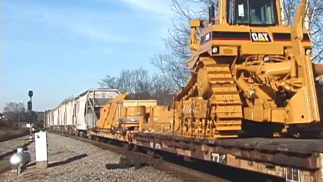 NS SD70 #2517 leads NS #361 at Green, Georgia - 12/9/05 смотреть онлайн