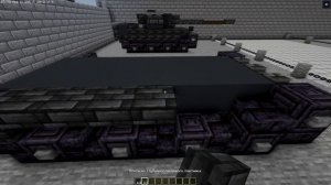 как сделать танк Tiger h1 в майнкрафте