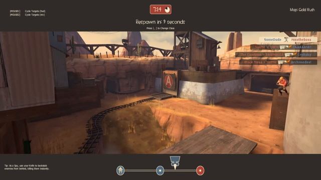 Team Fortress 2: Intro to the characters with Ross And Liz Part 1 - The Spy смотреть онлайн