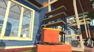 Привет сосед стал огромным монстром и поймал меня