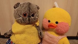 Первый учебный день уточки Диди и Басика | lesen4ik