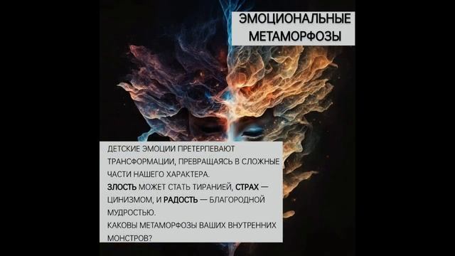 Скрытые монстры: Как эмоции детства влияют на взрослую личность?