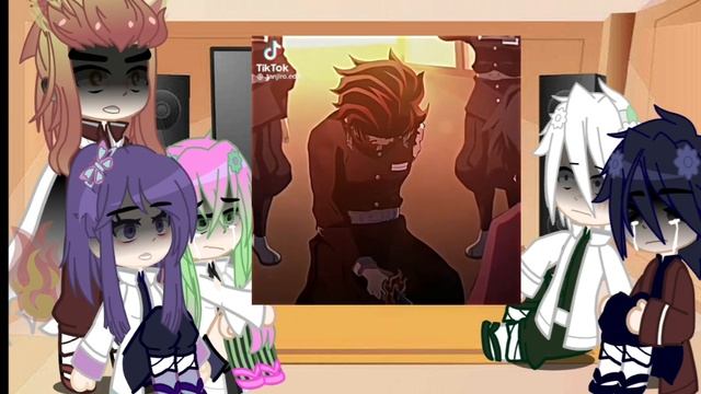 Реакцыя крд, реакцыя  хашира на Танджиро. Hashira react to Kamado Tandziro #реакцыя  #реки #крд смотреть онлайн