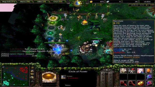 PUBLIC CÙNG TEAM 2 EVENT-DOTA MAP 6.83D GARENA 21-11-2017 смотреть онлайн