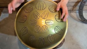 Orion drum, Bb2 sunflower scale, regular size model